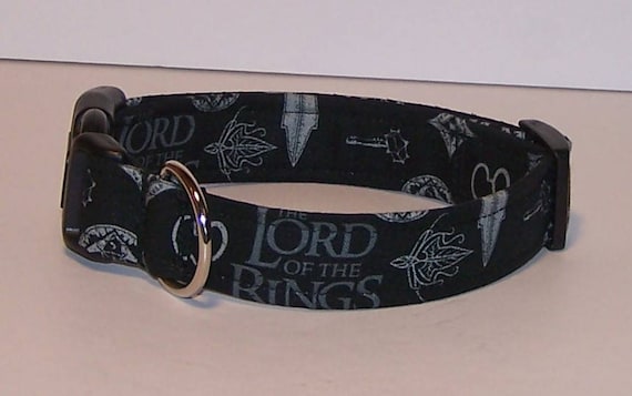 lord of the rings dog collar lord of the rings dog collar