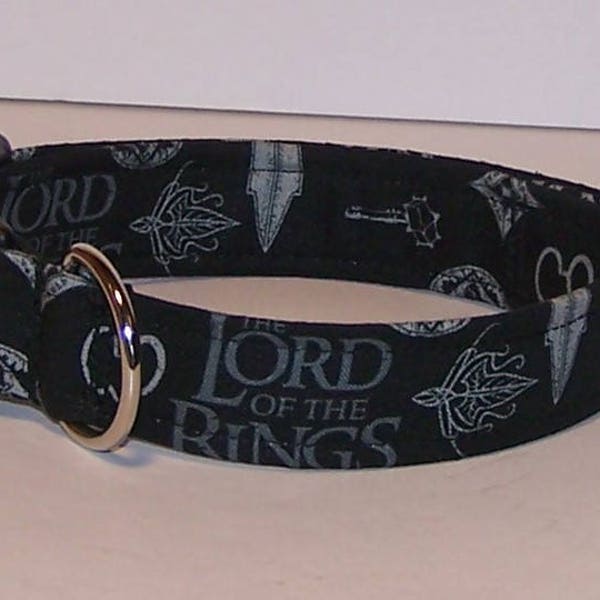 Lord of the Rings Dog Collar LOTR Hobbit