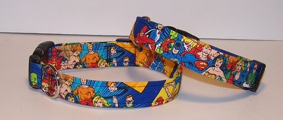 Dc comics dog collar Clearance