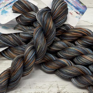 50 Yard handgefärbtes Garn, DMC Stickgarn, Baumwollgarn, Kreuzstich Stickgarn, Stickgarn ~ Special Edition 019