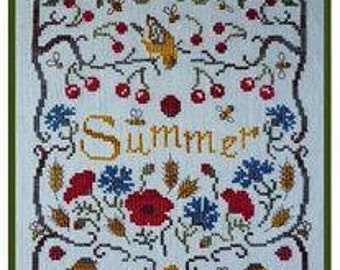 SUMMER Sampler by Filigram - Counted Cross Stitch Pattern Design Chart