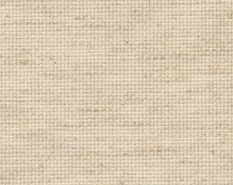 16 Count Rustico Aida Fiddlers Cloth Zweigart ~ Counted Cross Stitch Embroidery Fabric ~ Fat Quarter, Skinny Half, Fat Half, Full Yard