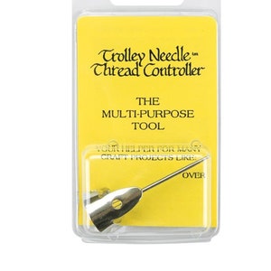 Yarn Works Trolley Needle Thread Controller ~ Needlepoint, Cross Stitch Laying Tool