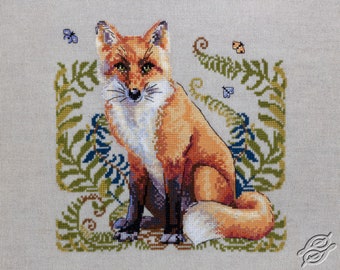 The Fox by Merejka K-144B Counted Cross Stitch Kit