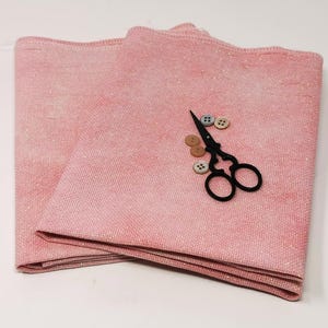 What In Carnation ~ 16 Count Opalescent Aida ~ Hand-Dyed Counted Cross Stitch Embroidery Hand Dye OPAL XS Fabric Zweigart ~ Fat Quarter