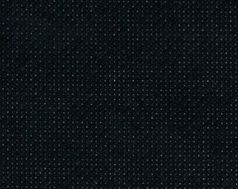 14 Count BLACK Aida ~ Zweigart Counted Cross Stitch Embroidery Fabric ~ Fat Quarter, Skinny Half, Fat Half, Full Yard