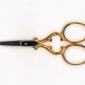 Solingen Germany Gold Sweet Heart Embroidery Scissors Sewing Craft  Needlepoint