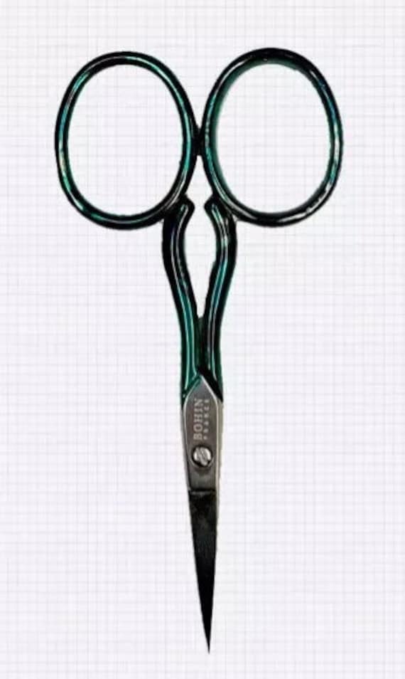 Bohin Embroidery Scissors 3.5 Aquatic Cross Stitch Sewing