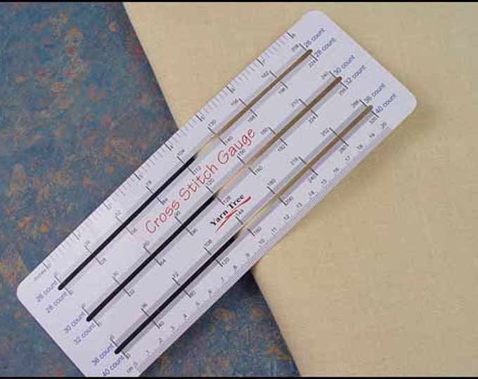 Yarn Treecross Stitch Gauge Etsy