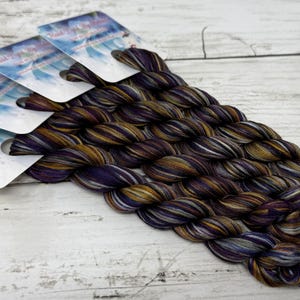 50 Yard handgefärbtes DMC Garn ~ 6 fädiges Baumwollgarn Kreuzstich Stickgarn ~ Special Edition C4