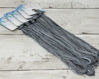 Blue-gray ~ Hand-dyed DMC Floss ~ 6 Strand Cotton Cross Stitch