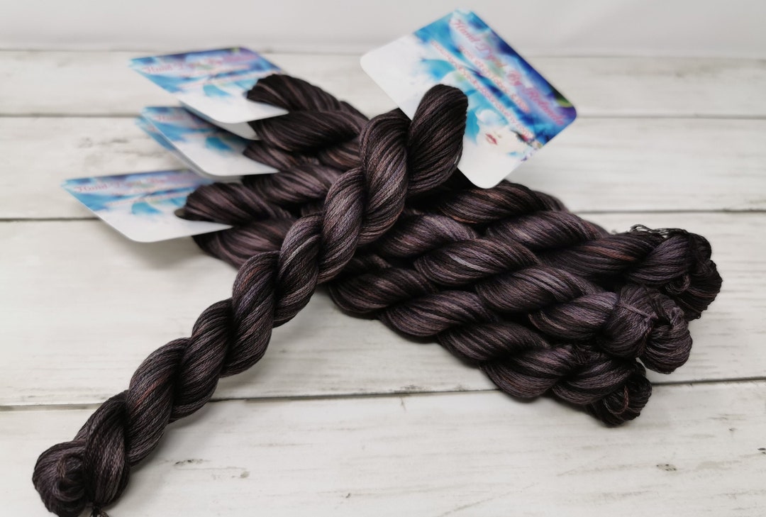 50 Yard Hank of Handdyed DMC Floss Stranded Cotton Floss Cross Stitch