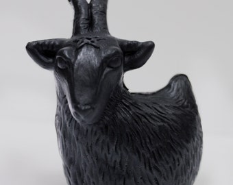 Black Peter Soap  - Sabbatical Witch Goat Shaped