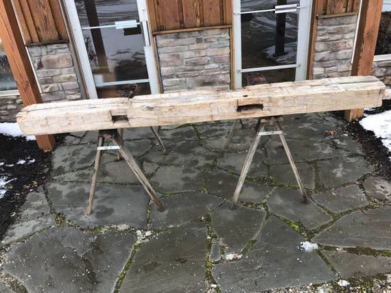 Authentic Original Hand Hewn Reclaimed Barn Beams Cleaned Etsy