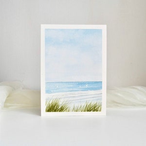 Quadro paesaggio di mare, illustrazione originale