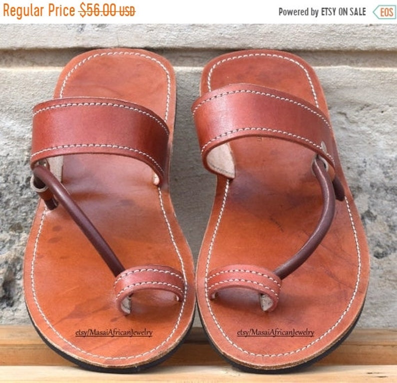 mens leather sandals sale