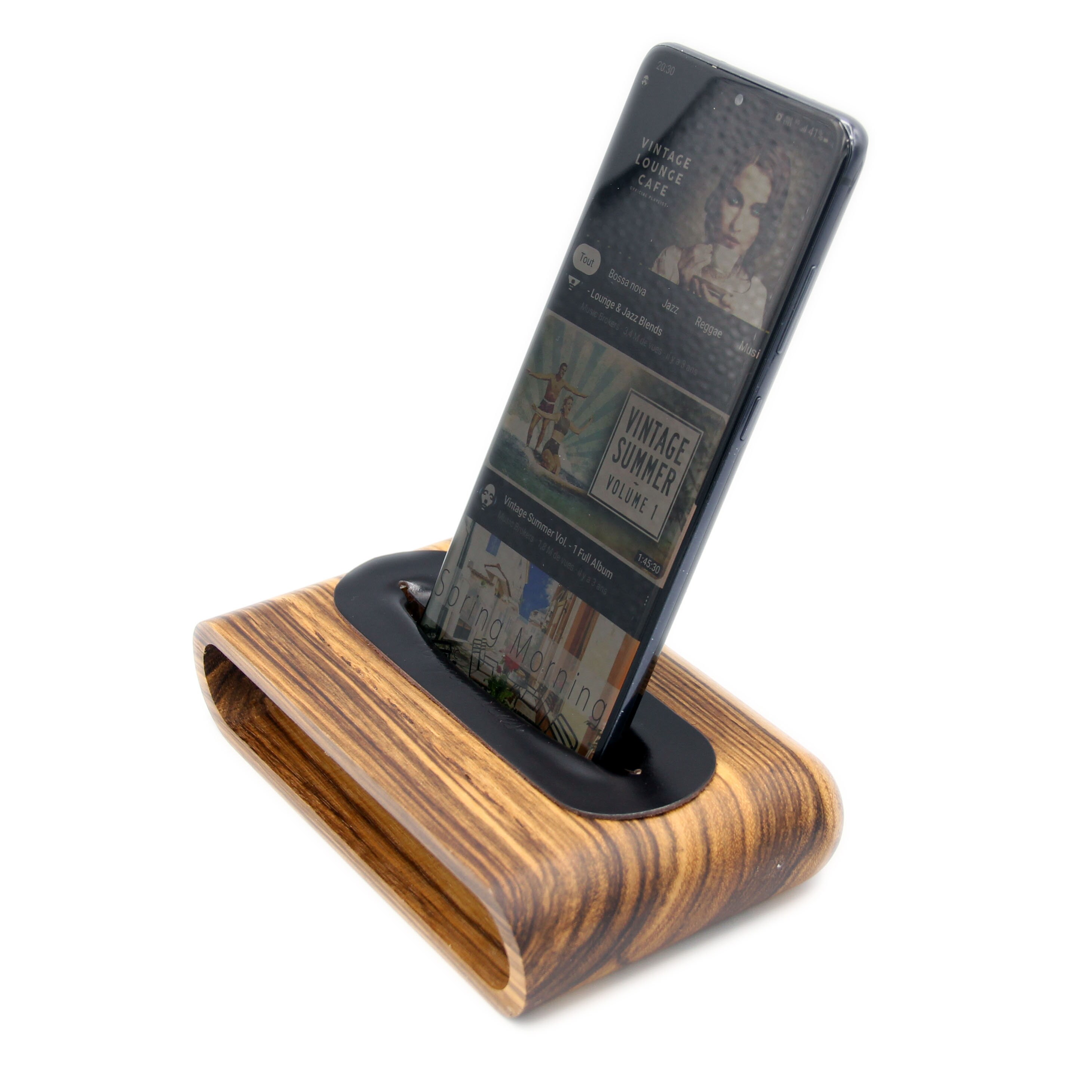 Natural Wooden Speaker For Phone Sound Amplifier Wooden Etsy