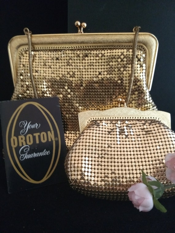 oroton mesh coin purse