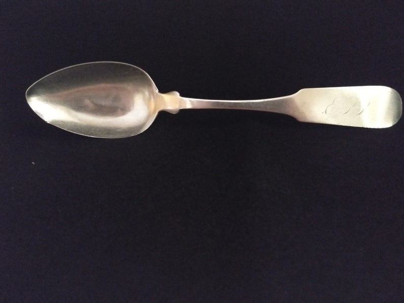 Coin Silver Serving Spoon Gorham Webster Price Providence Etsy