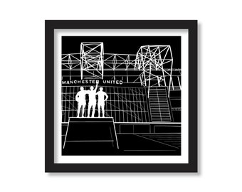 Manchester United - Old Trafford Print