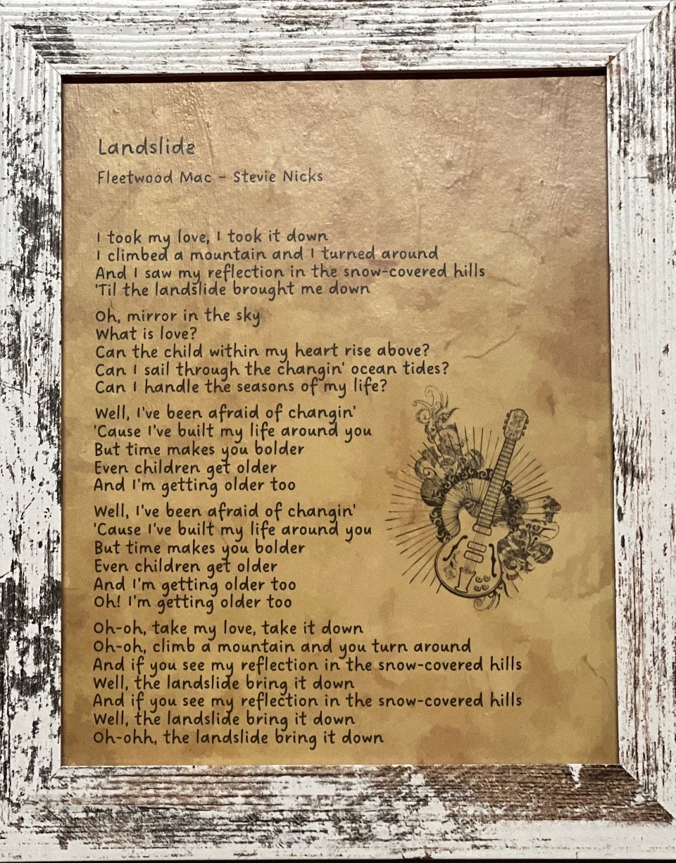 Landslide - Etsy