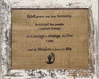 Serenity Prayer