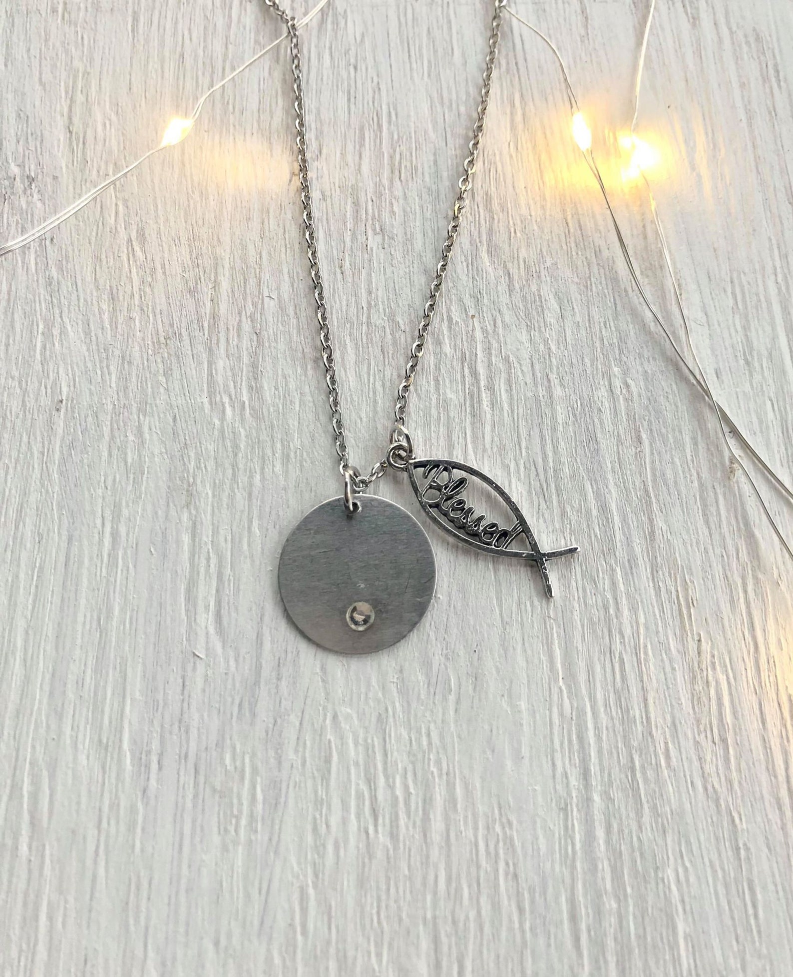 Personalized Charm Necklaces Etsy