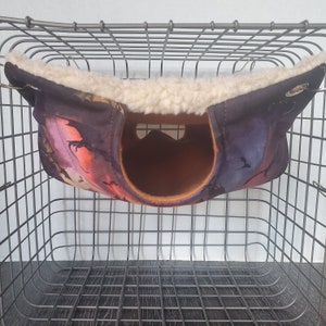 Sherpa Fleece Rat Hammock: 4-Entrance Lounging Cave (12x12)