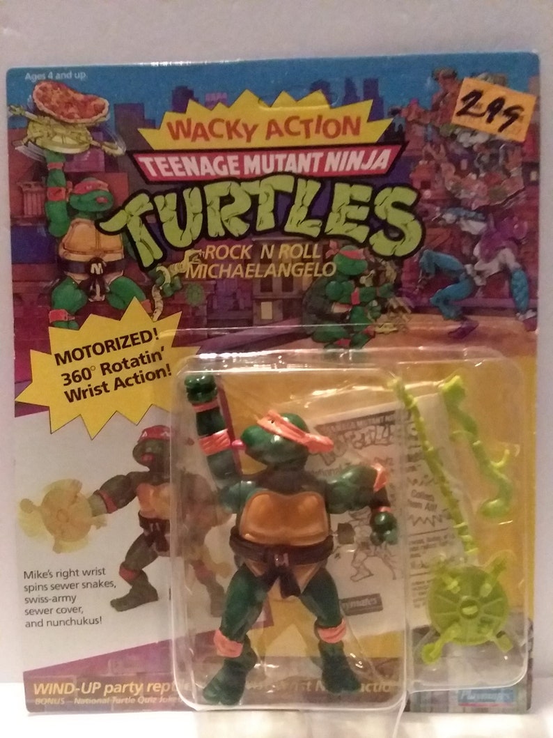 1989 ninja turtles action figures