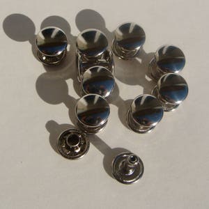100pack Multi Size Double Cap Rivets Round Rivet Fasteners for