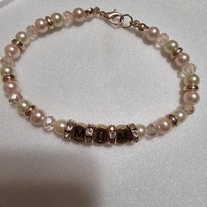 Handmade beaded bracelet