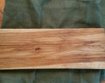 Hickory cutting board