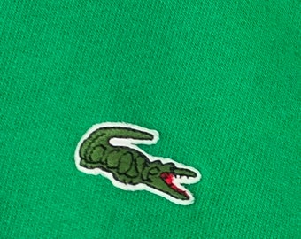 kylling Patriotisk bag Rarevintage Chemise Lacoste Sweatshirt Small Logo Embroidery - Etsy Norway