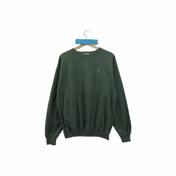 Vintage best sale lacoste sweatshirt