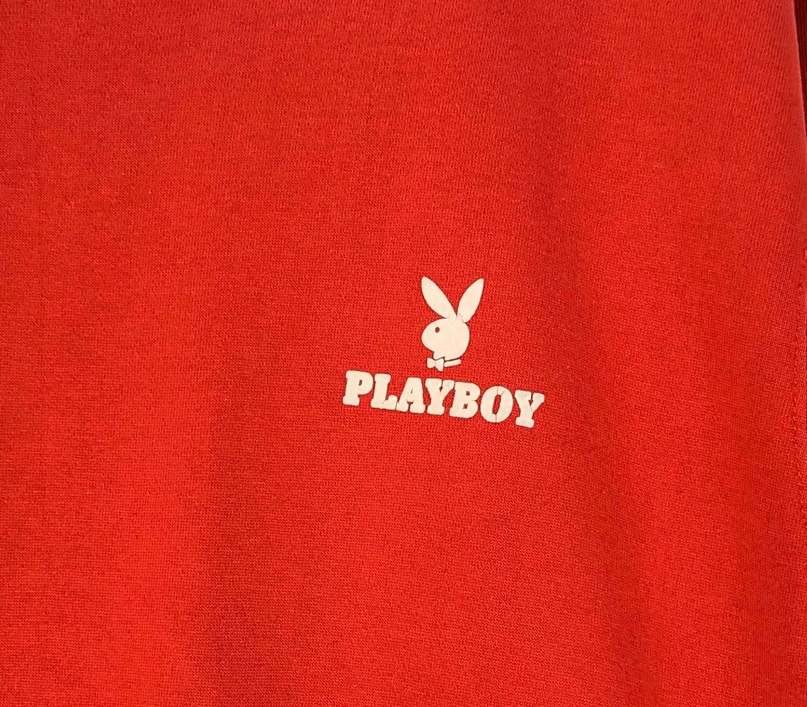 Rarevintage Playboy Sweatshirt Red colour Very Rare colour | Etsy