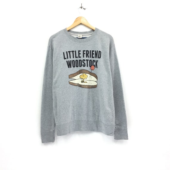 Rare!!Vintage Snoopy Peanuts Sweatshirt Biglogo Character cartoon animations pullover jumper