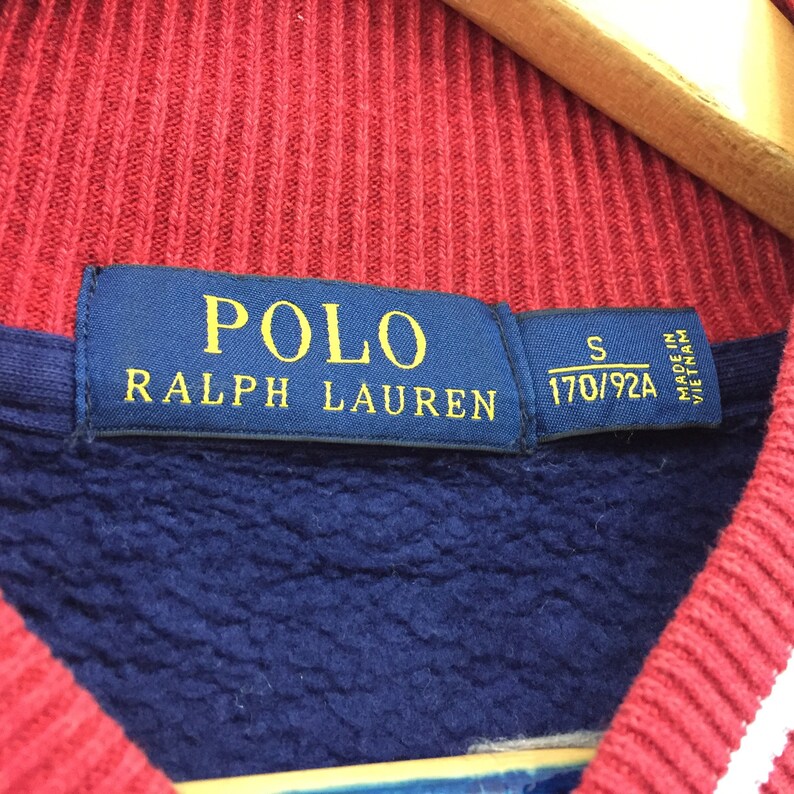 Rarevintage Polo Ralph Lauren Varsity Polo New York - Etsy