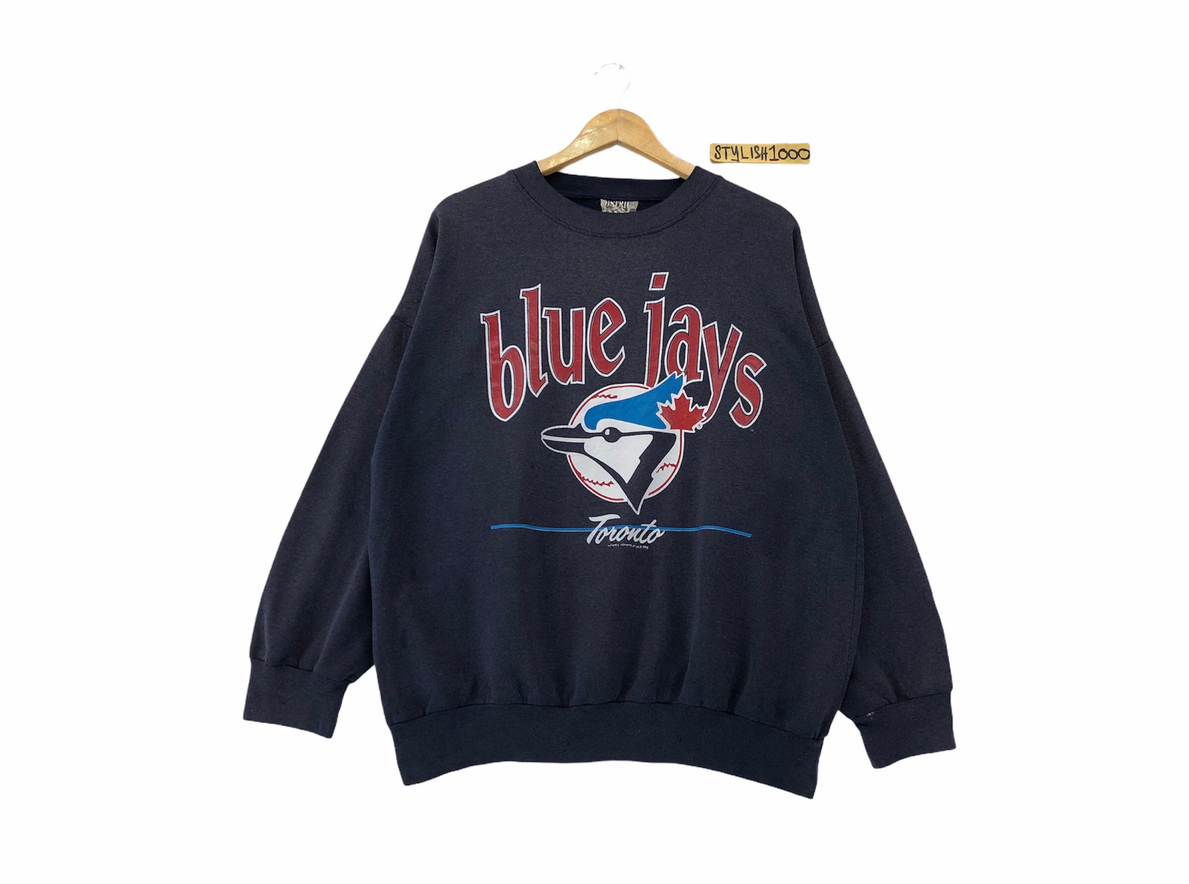 Rare Vintage Toronto Blue Jays Sweatshirt Major League -  Sweden