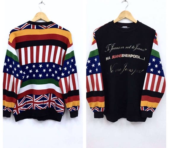 Moschino all over print sweatshirt sale