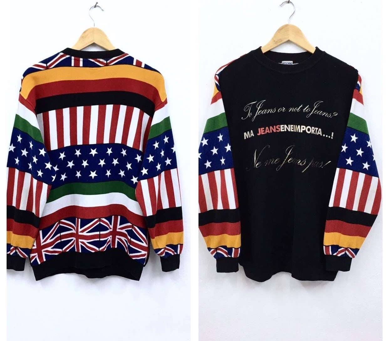 Moschino 2025 jeans sweater