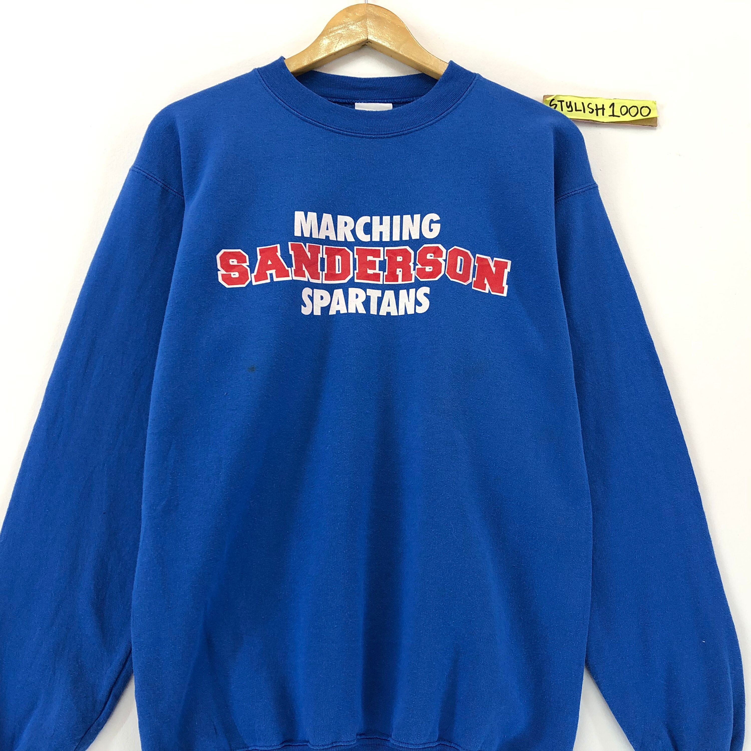 Rare Vintage Sanderson High School Marching Band Sweatshirt Etsy