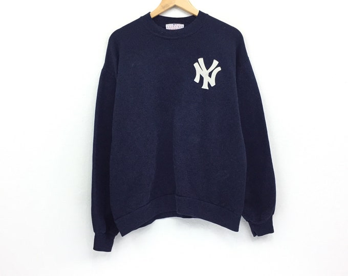 Rarevintage Major League Baseball Sweatshirt New York - Etsy