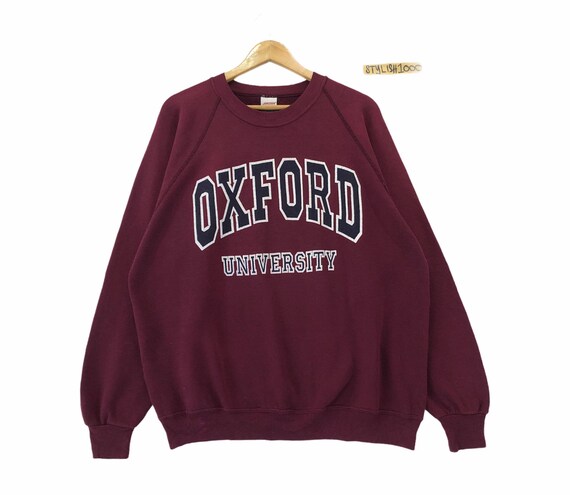 Rare!! Vintage Oxford University Sweatshirt Biglog