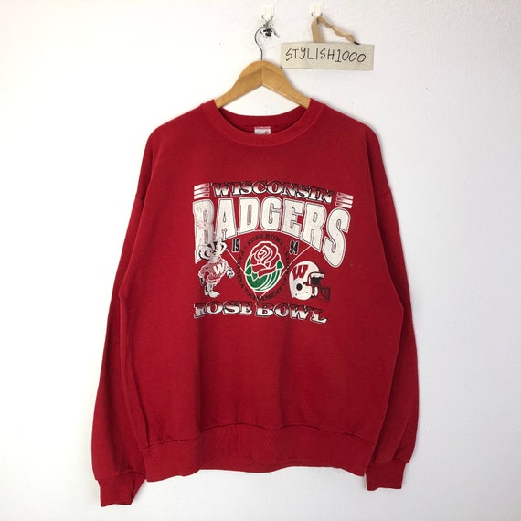 Rare!!Vintage 1994 Badgers Wisconsin Rose Bowl Americ… - Gem