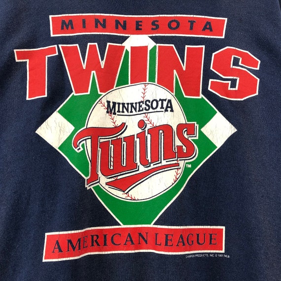 Retro: Minnesota Twins Red Block M New Era Major League/ Dupont