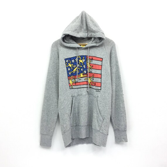 keith haring hoodie sweatshirt