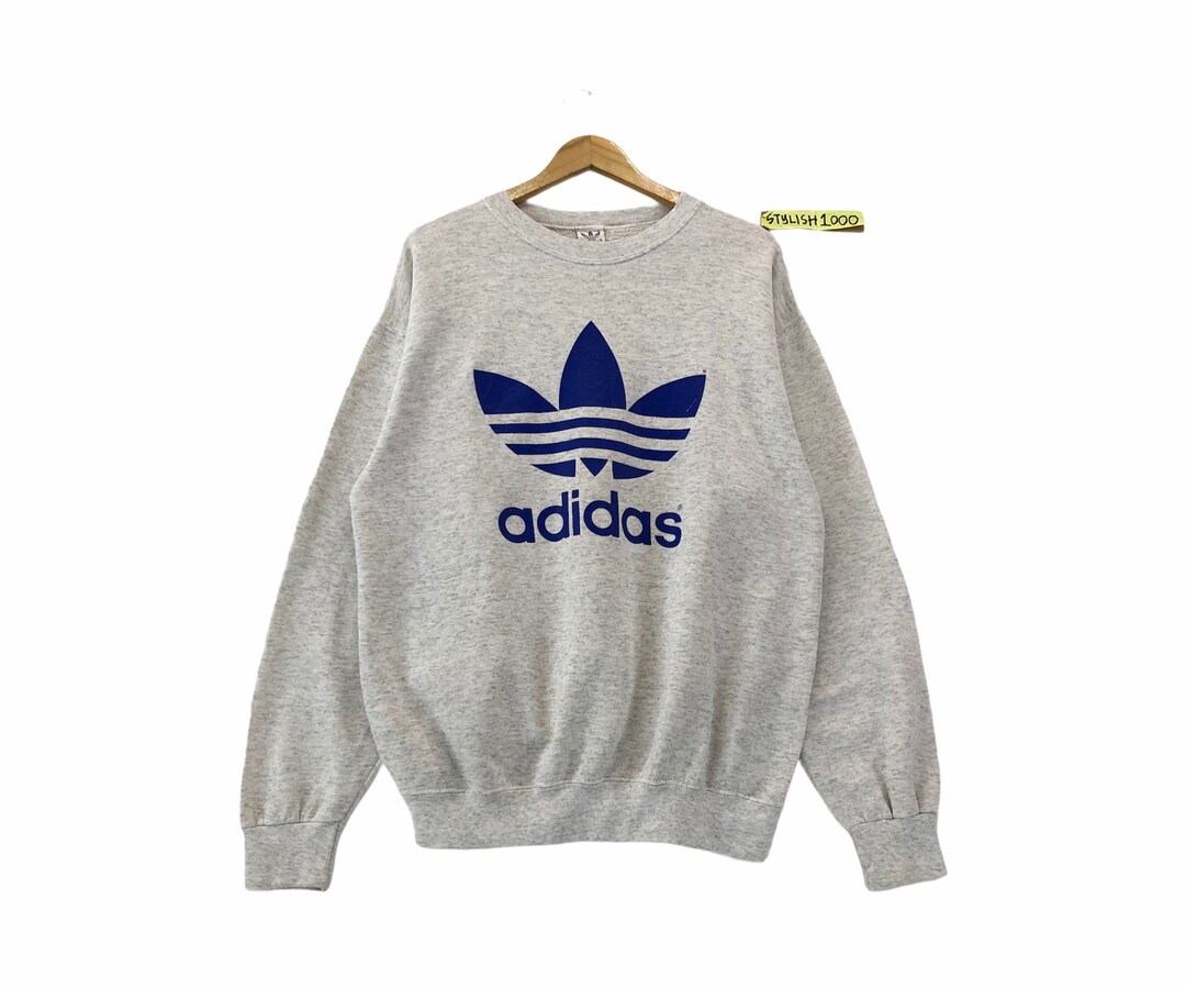 Adidas large logo sweatshirt new arrivals