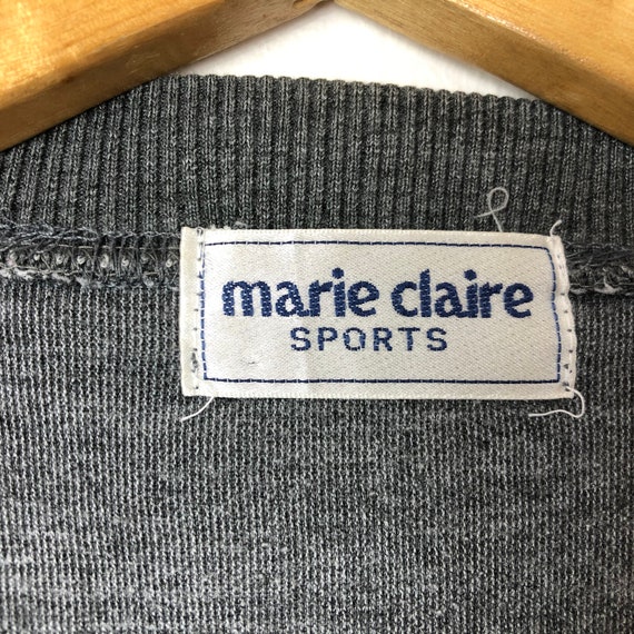 Rare!!Vintage Maris Claire Sport Sweatshirt Spell… - image 7