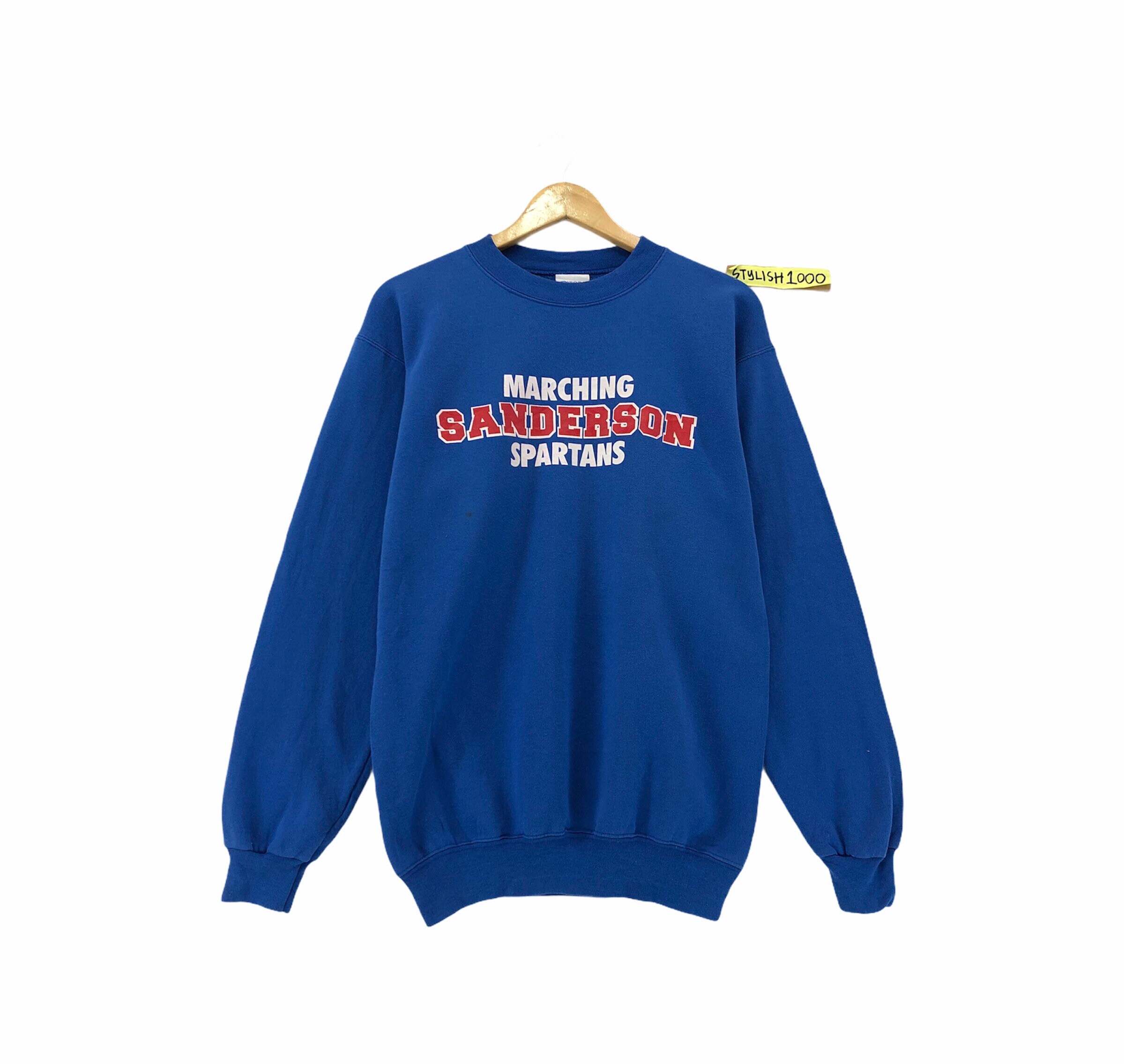 Rare Vintage Sanderson High School Marching Band Sweatshirt Etsy