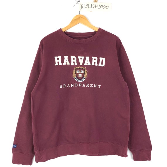 Rare!!Vintage Harvard Sweatshirt Embroidery Unive… - image 1